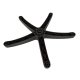 Sofotel Chair Base 320mm, Black