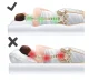 4Fizjo ERGO Orthopedic Pillow, Contoured, 60x40 cm, White