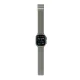 AmazingThing Titan Premium Metal Band for Apple Watch 38-49 mm, Silver
