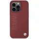 BMW iPhone 15 Pro Case Silicone Big Logo MagSafe, Red