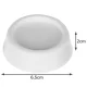 Ruhhy 23592 Anti-Vibration Pads for Washing Machines, 4 pcs, White