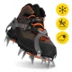 Strap-On Crampons Mountain Goat PRO Size 36-46 with Storage Case