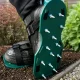 Lawn Aerator Shoes Attachments with Spikes, Green