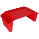 Portable Laptop Table with Organizer, Red