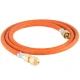 Meva Gas Cylinder Reduction Connection G 3/8\" L - 7/16\", 1.5 m Hose
