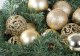Christmas Tree Baubles Set 100 pcs with Star, 6/4/3 cm, Gold