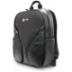 BMW Carbon Pockets & Metal Logo 16\" Laptop Backpack - Black