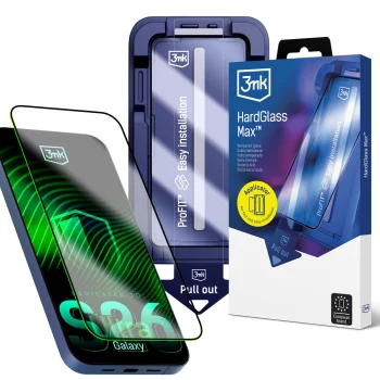 3mk HardGlass Max Tempered Glass for Samsung Galaxy S26 Ultra