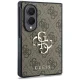 Guess Big 4G Logo Case for Samsung Galaxy Z Fold 8 - Brown