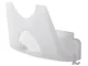 Kitchen Holder for Pot Lids and Cutting Boards, White