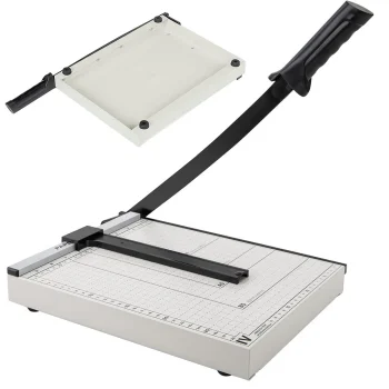 Metal Paper Guillotine Cutter with Measuring Grid B7–A4