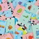 Interactive Educational Drawing Robot with Flashcards Pink