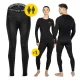 4Fizjo Unisex Thermal Pants, Black, XXL
