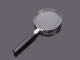 Classic Magnifying Glass 75mm, Metal Frame