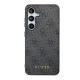 Guess Samsung Galaxy A35 Case 4G Metal Gold Logo, Black
