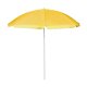 Adjustable Tilting Beach Umbrella with UV Protection 150 cm, Yellow
