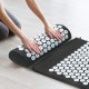 Acupressure Massage Mat + pillow (65x 40cm, Black)