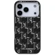 Karl Lagerfeld IML KL Monogram MagSafe Case for Apple iPhone 17 Pro, Black
