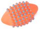 Squeaky Rugby Ball Dog Toy, Durable Rubber Chew Toy for Pets
