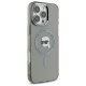 Karl Lagerfeld iPhone 16 Pro Case IML Metal Karl Head MagSafe, Black