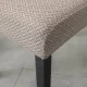 Universal Chair Cover, Herringbone Pattern, Beige