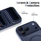 Tech-Protect Magpeak Magsafe CC Phone Case Cover iPhone 17 Pro - Matte Navy Blue