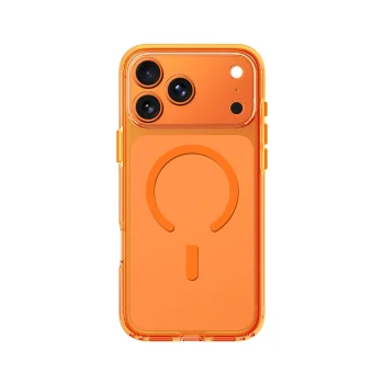 Amazingthing Minimal Mag Lens Case for iPhone 17 Pro Max, Orange
