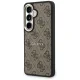 Guess 4G Embossed Ring MagSafe Case for Samsung Galaxy S26 Plus - Brown