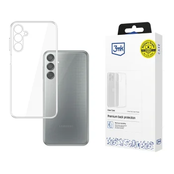 3mk Clear Case for Samsung Galaxy M15 5G, Transparent
