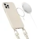 Tech-Protect iPhone 12 / 12 Pro Case MagNecklace MagSafe, Beige