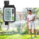 Automatic irrigation controller with display and rain sensor for tap