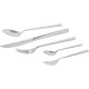 WMF Corvo Cutlery Set, 30-Piece, Matt Silver