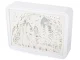 3D Paper Cutout Night Light with RGB LED, Remote & Touch Control, White