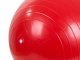 Large double fitness peanut gym ball with pump, red
