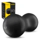 4Fizjo Peanut Air Ball Exercise Ball, 45x90 cm, Black