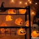 Lights 10 Led Hanging Pumpkins Halloween 200Cm Glowing Decoration Pumpkin