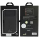 Audi Leather Case MagSafe for iPhone 18 Pro Max / 17 Pro Max - Black