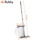 Dual Chamber Mop and Bucket Set Ruhhy 27232 with 3 Washable Microfiber Pads, 11L