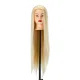 Gabbiano WZ2 Hairdressing Training Head, Synthetic Hair, 613H