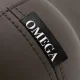 Omega Supremo Swivel Salon Stool, Brown