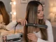 Ceramic Hair Straightener Flat Iron, 3 Temp Modes, 360° Cord, Black