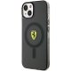 Ferrari iPhone 14 Plus Case Translucent MagSafe, Black