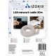 Izoxis Ethernet Network Cable 30m LAN Patch Cord RJ45 22532