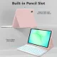 Tech-Protect SC Pen Case for Samsung Galaxy Tab A9+ 11.0 with Keyboard - Pink
