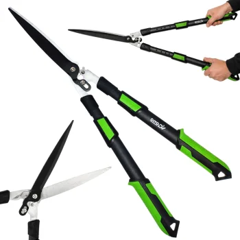 Telescopic Hedge Shears DIVODV 96cm, Black/Green