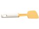 Plastic Dough Scraper and Baking Spatula 27 cm, White-Orange