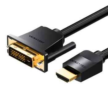 Vention HDMI to DVI (24+1) Cable ABFBI, 3m, Black