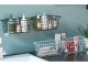 Hanging Metal Organizer Basket, Black