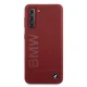 BMW Samsung Galaxy S21+ Case Silicone Signature Logo, Red