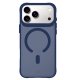 Magnētiskais vāciņš 3mk iPhone 17 Pro Zils Caurspīdīgs | Phone Case Cover